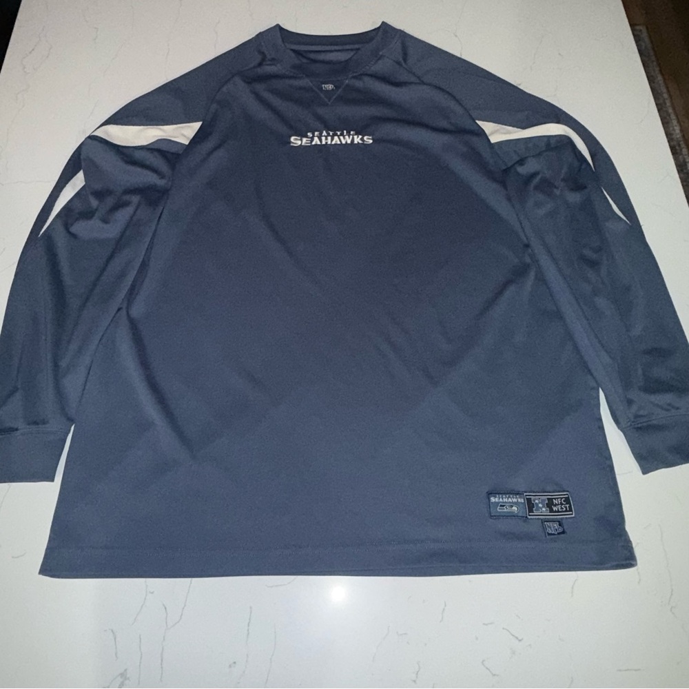 VTG Seattle Seahawks Sweatshirt Mens XL Embroidered NFL Football USA Grunge 90s